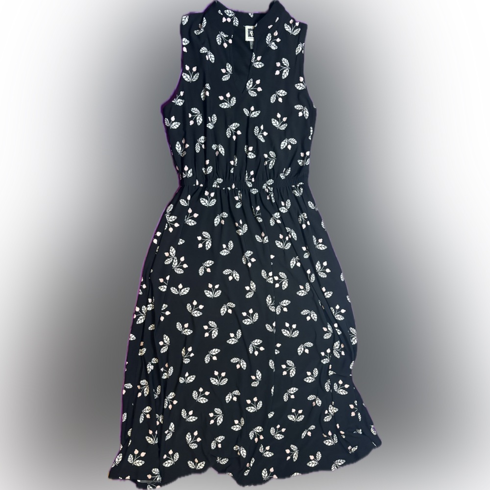 Anne Klein Floral Midi Flowy Dress